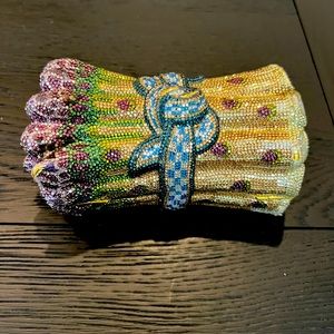 Judith Leiber Asparagus Bouquet Minaudiere